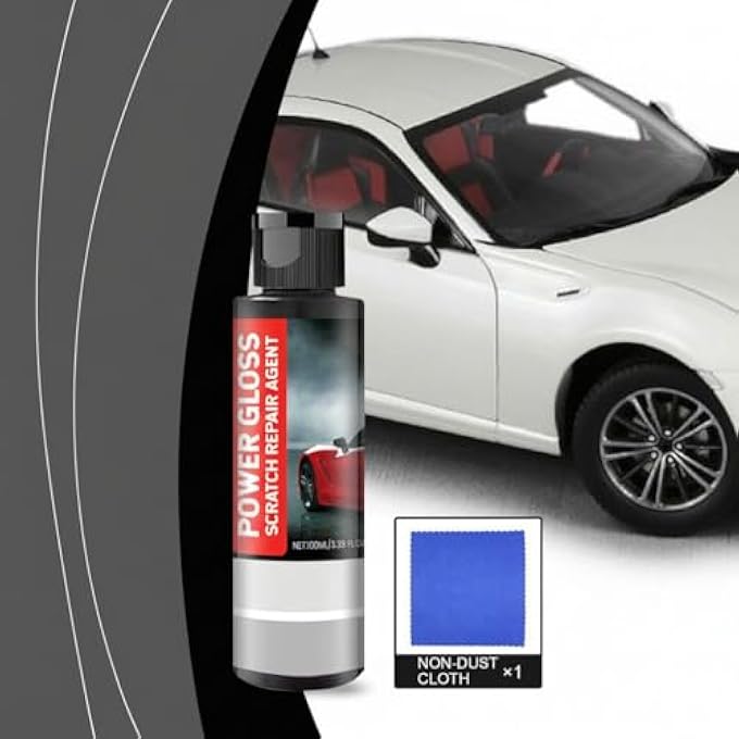 KASTWAVE CAR SCRATCH REMOVER, CAR PAINT SCRATCH REPAIR WITH WIPES, EFFECTIVELY CONCEALS SCRATCHES, PRECISION SCRATCH-FILLING, UNIVERSAL - Image 5